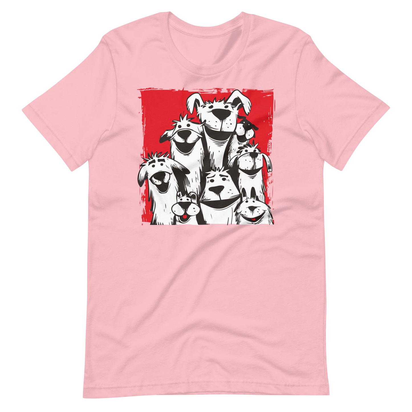 00329 Hundeliebe mRs T-Shirt Unisex Basic