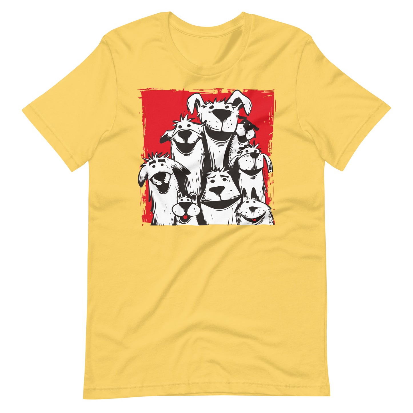 00329 Hundeliebe mRs T-Shirt Unisex Basic
