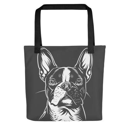 Boston Terrier Dog [00318] Stofftasche