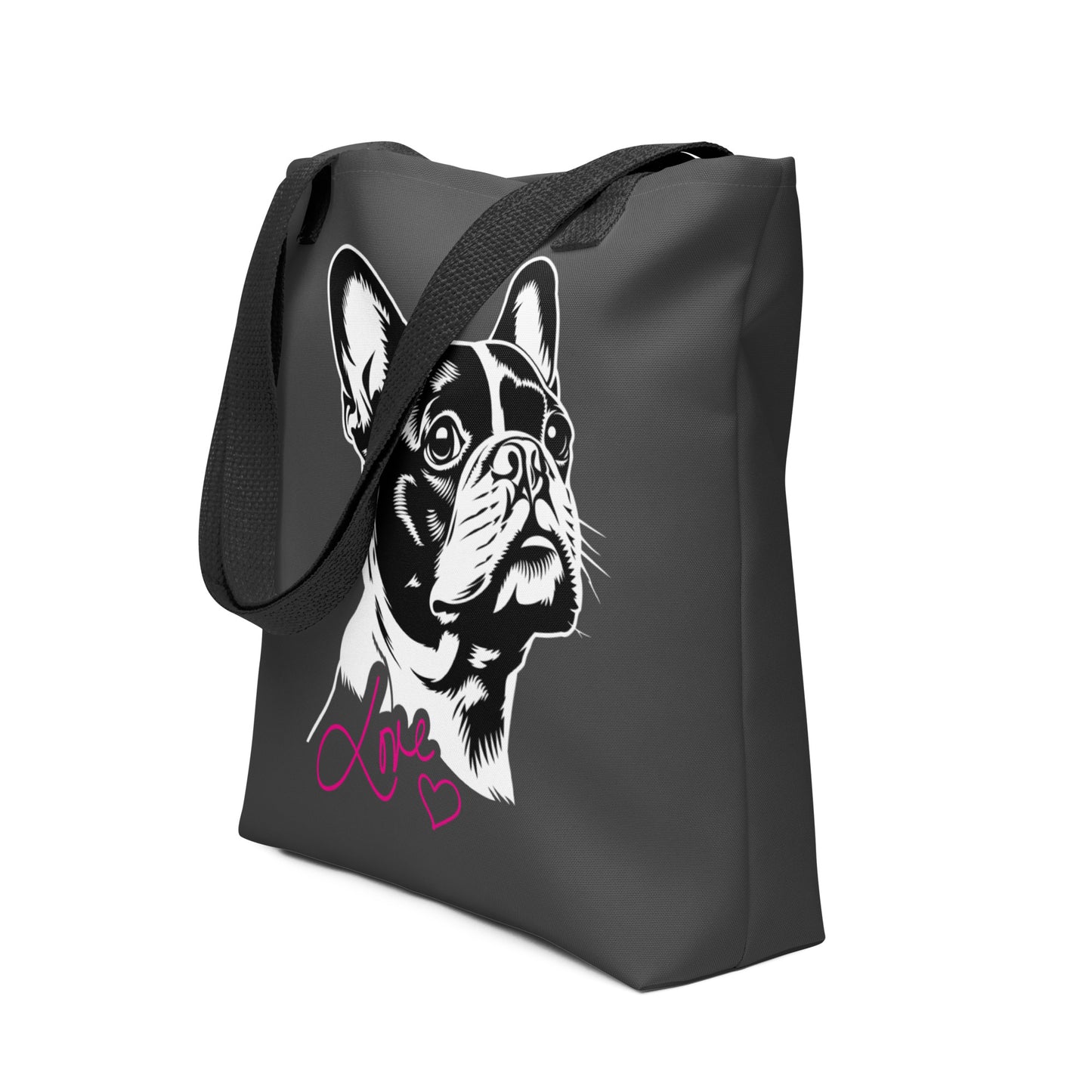 Boston Terrier Dog [00317] Stofftasche