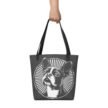 Boston Terrier Dog [00314] Stofftasche