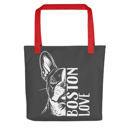 Boston Terrier Dog [00318] Stofftasche