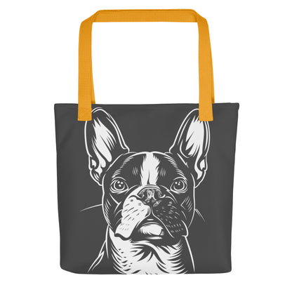 Boston Terrier Dog [00318] Stofftasche