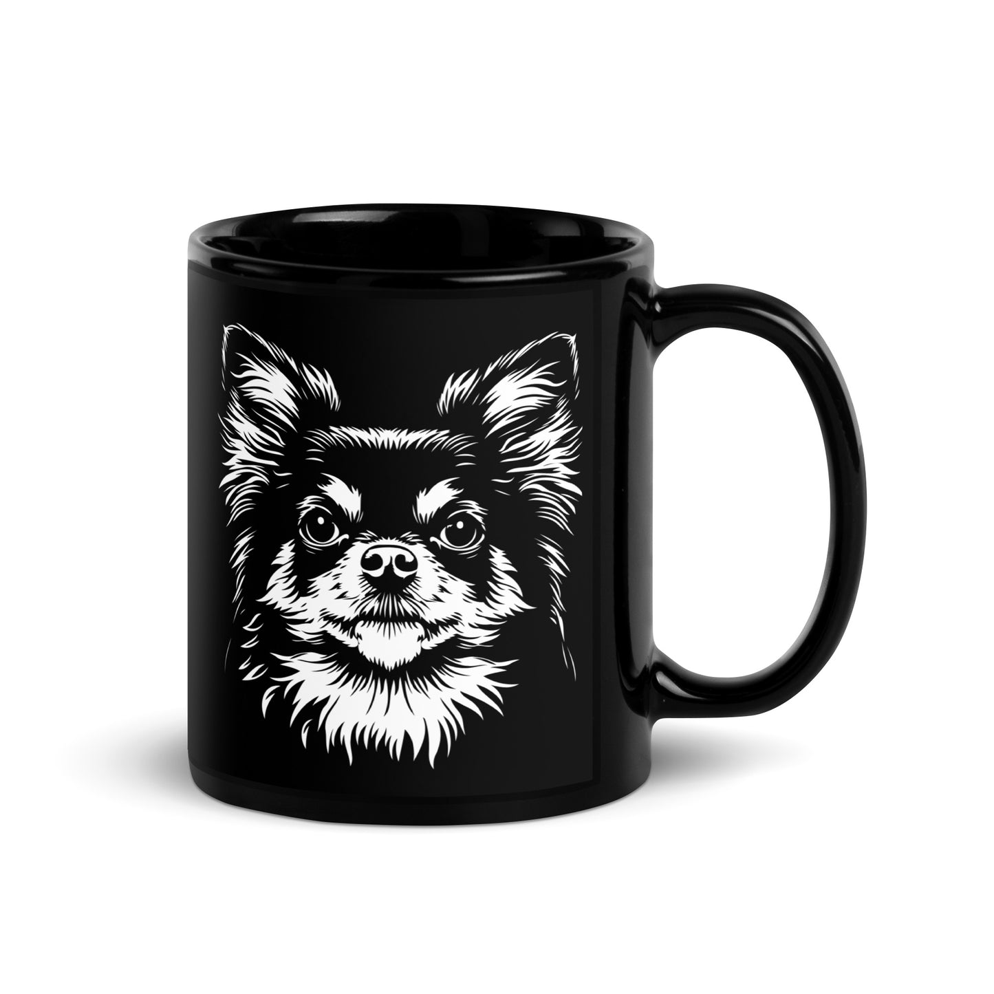 Chihuahuadog [00325] Tasse schwarz