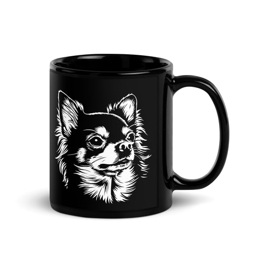 Chihuahuadog [00322] Tasse schwarz