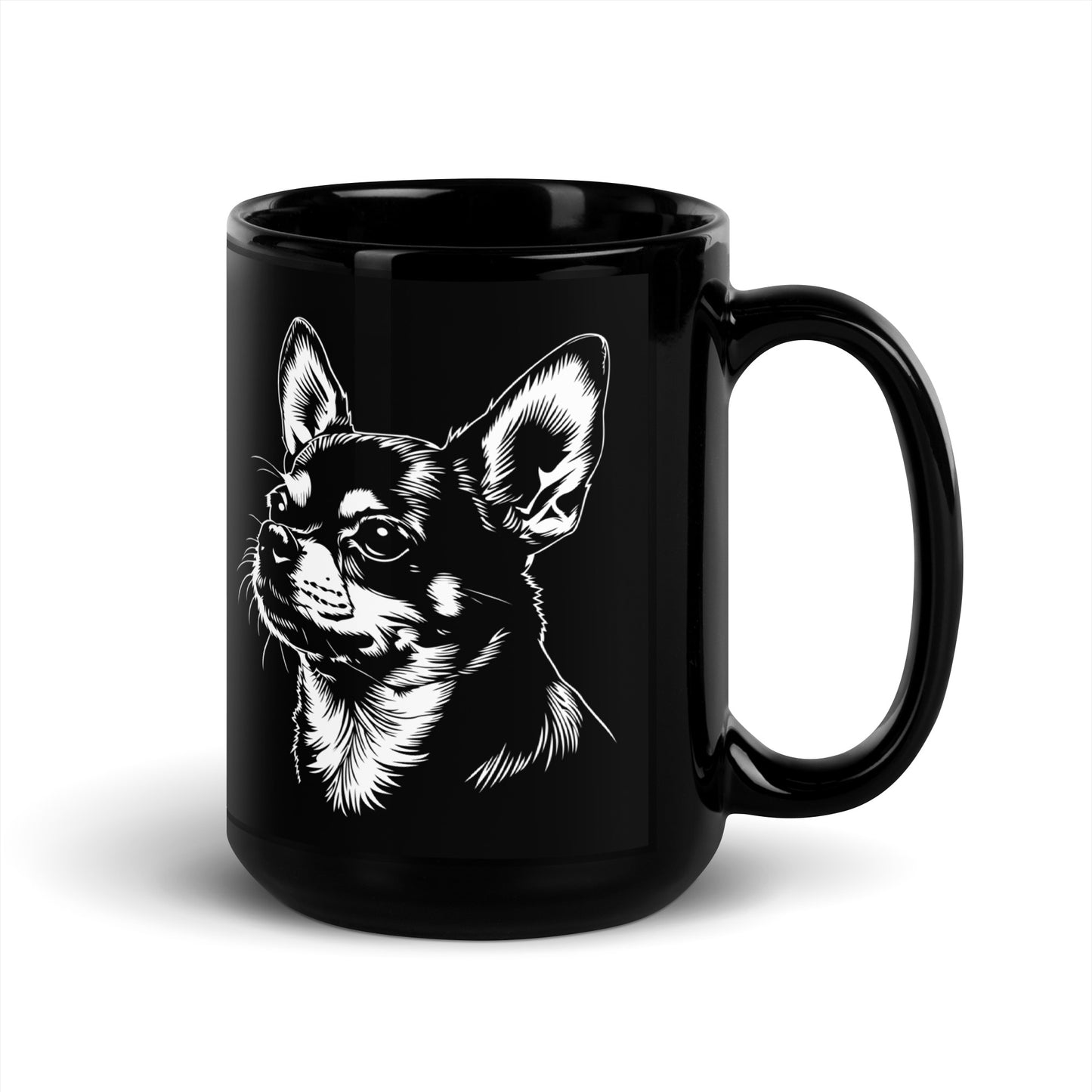 Chihuahuadog [00327] Tasse schwarz