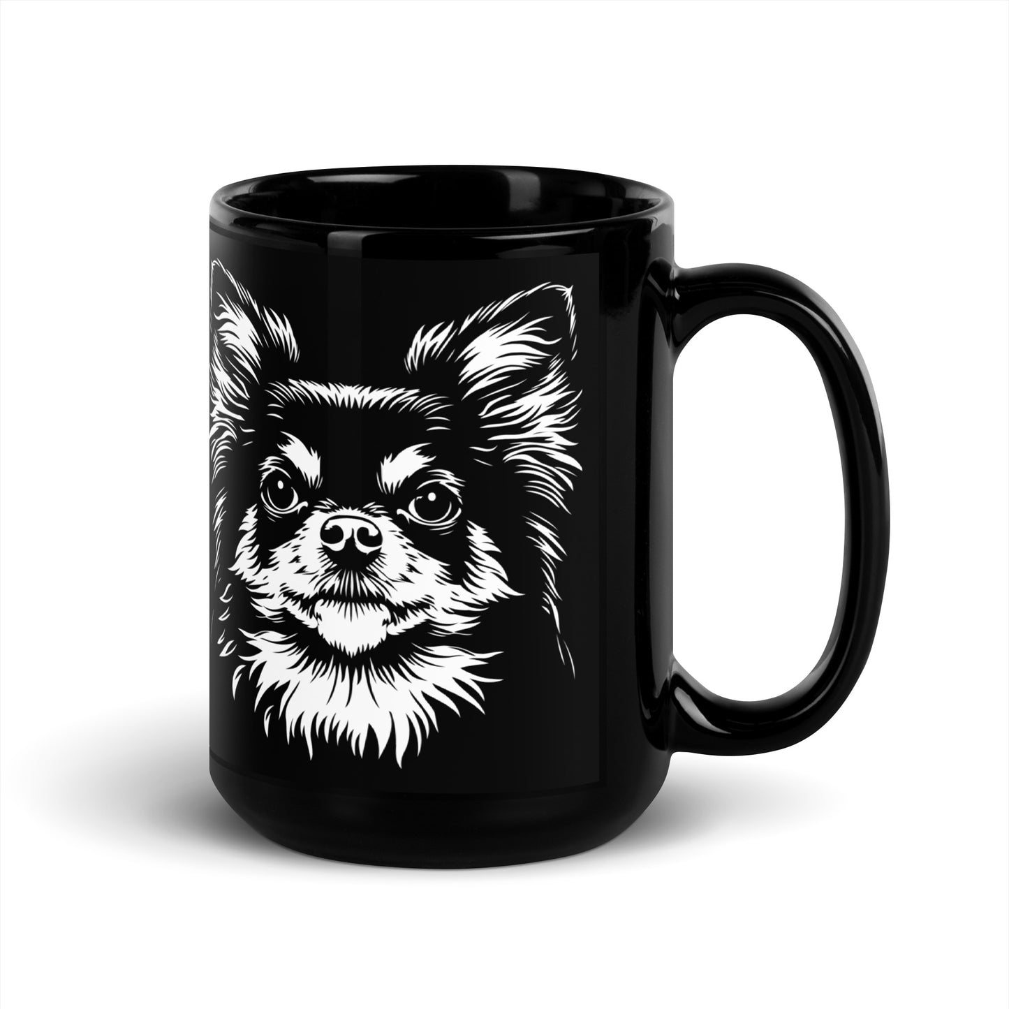 Chihuahuadog [00325] Tasse schwarz