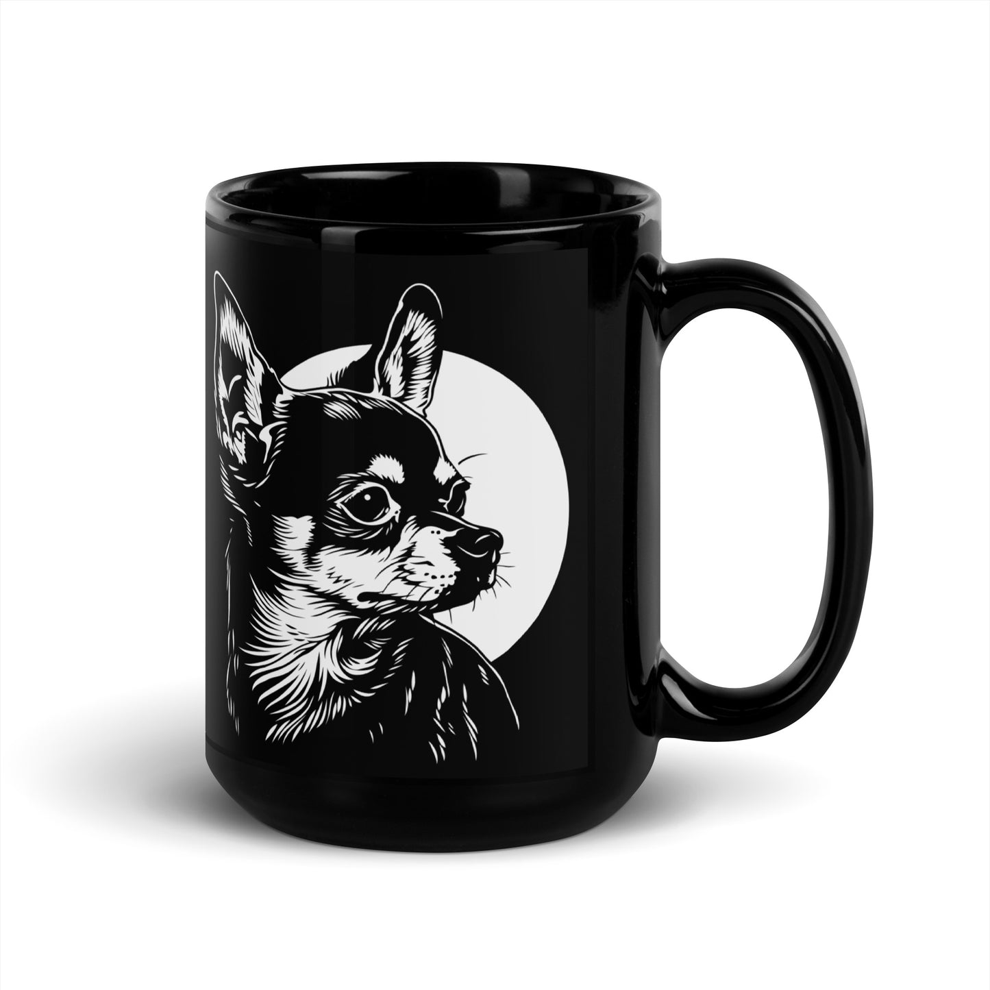 Chihuahuadog [00323] Tasse schwarz