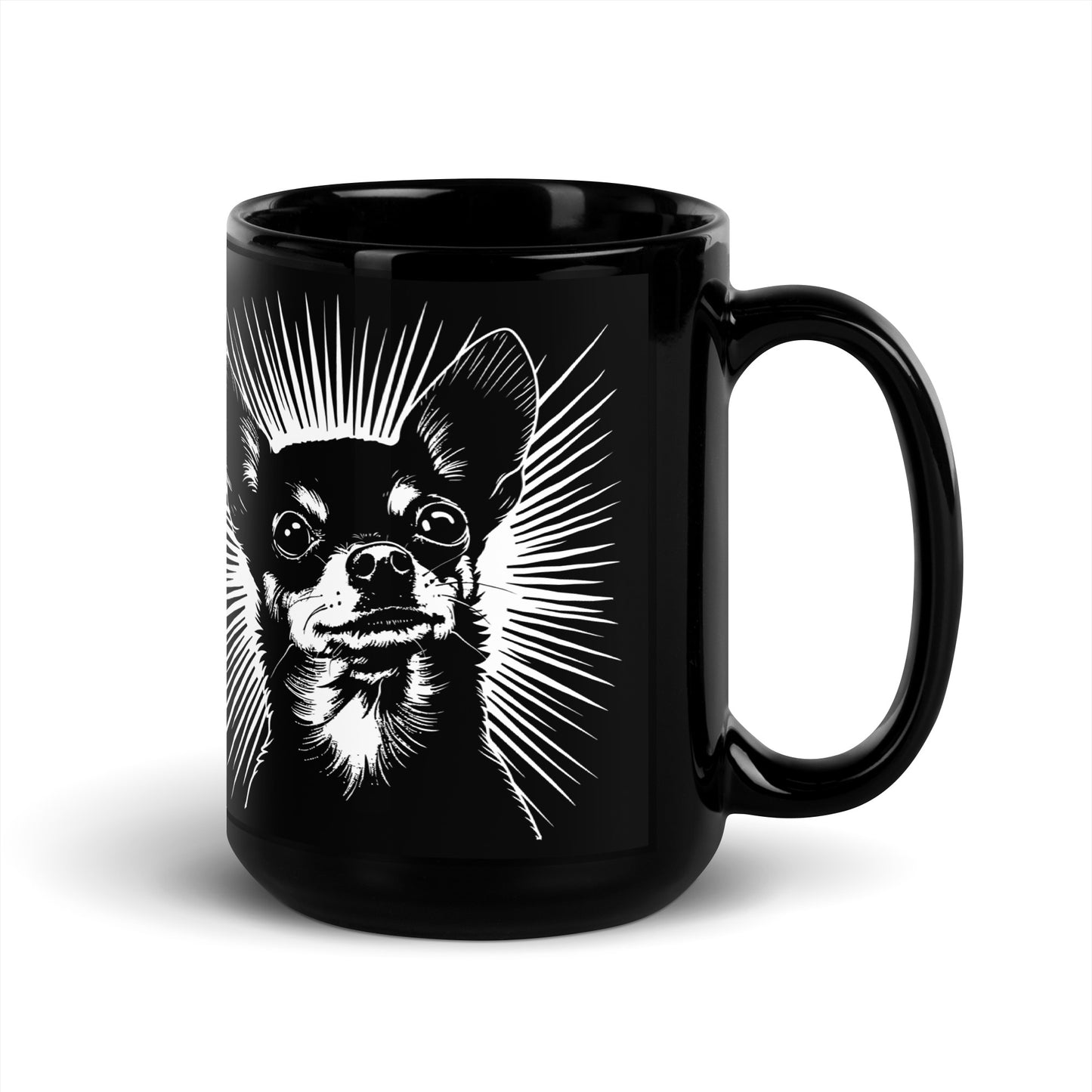 Chihuahuadog [00321] Tasse schwarz