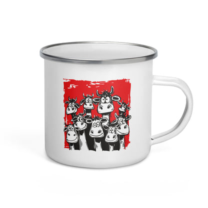 00332 Kuhliebe mRs Tasse Emaille