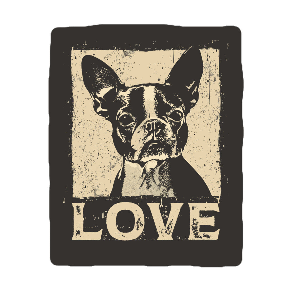 Boston Terrier Dog [00311] Sticker