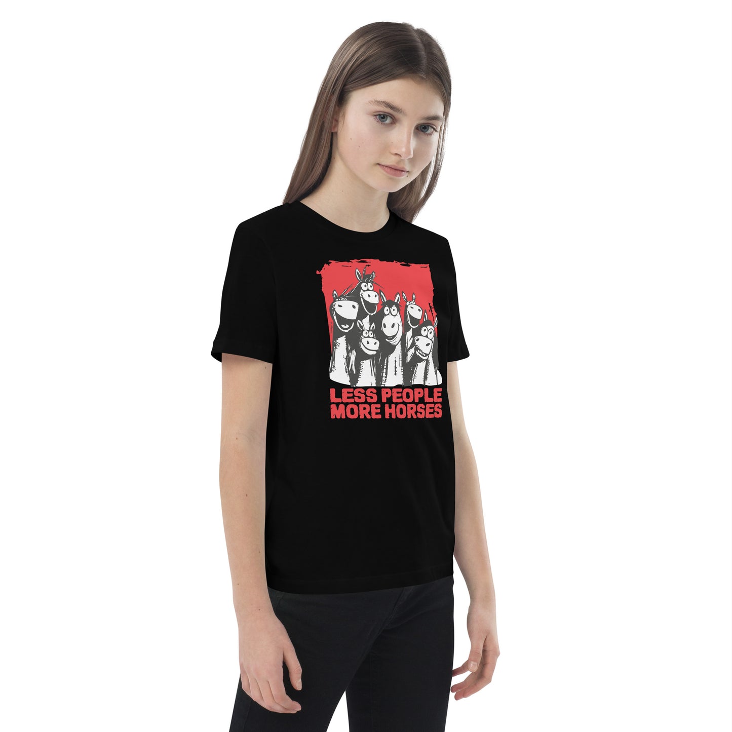 00331 Pferdeliebe mRs T-Shirt Kinder Bio