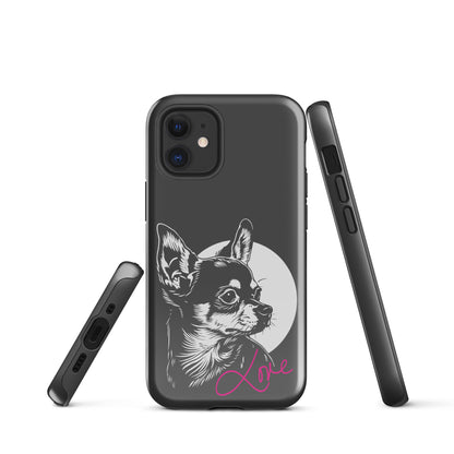 Chihuahuadog Love [00323] Handyhülle iPone® Hardcase