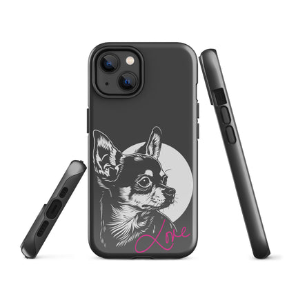 Chihuahuadog Love [00323] Handyhülle iPone® Hardcase