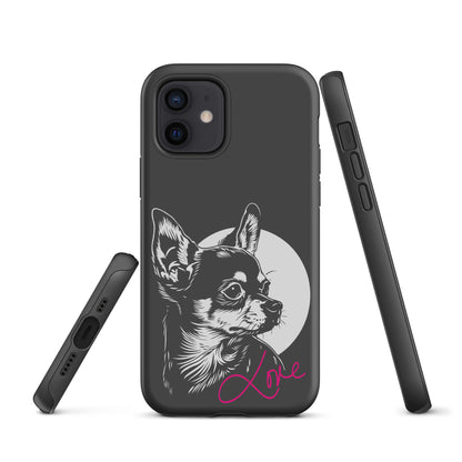 Chihuahuadog Love [00323] Handyhülle iPone® Hardcase