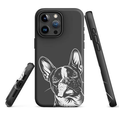 Boston Terrier Dog [00318] Handyhülle iPone® Hardcase