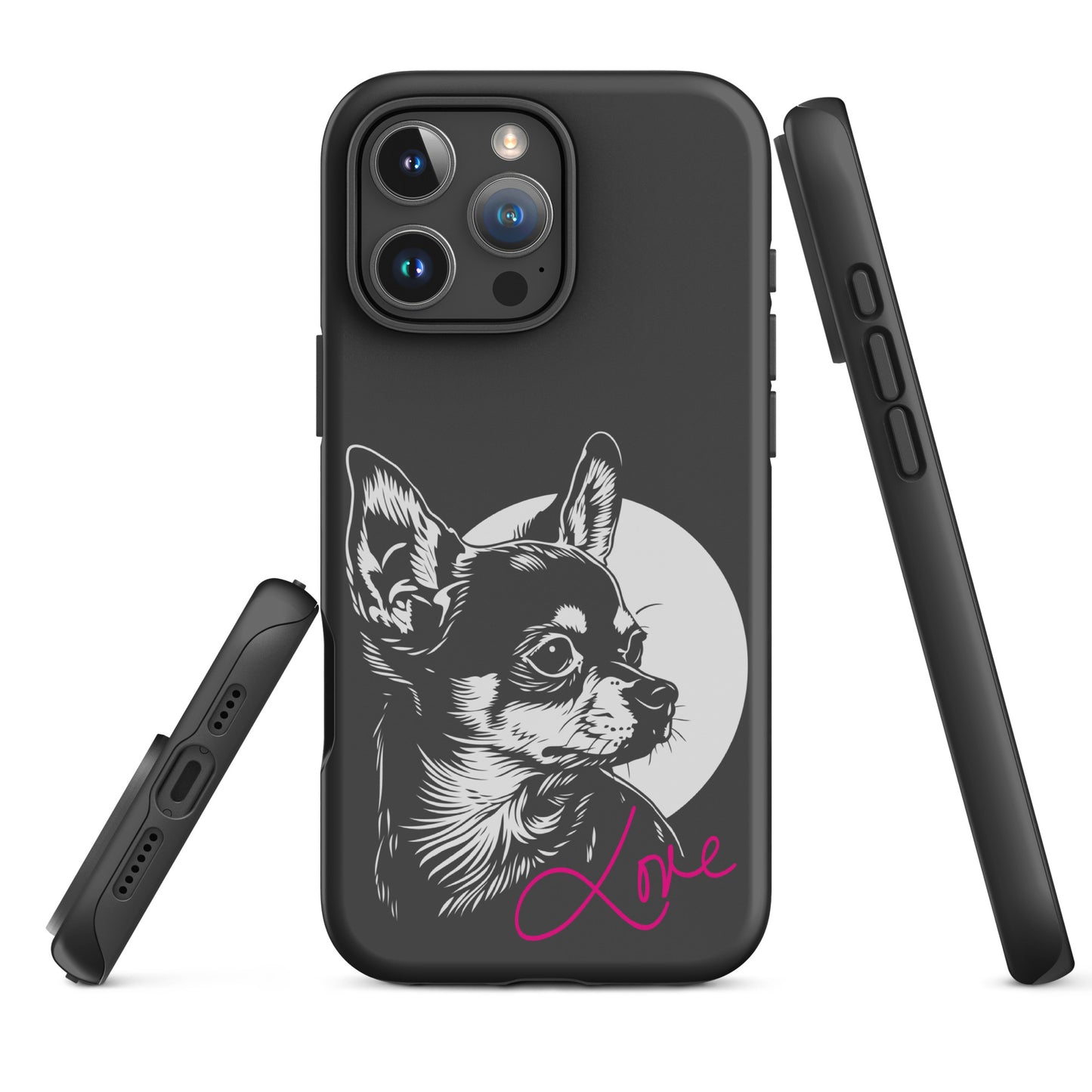 Chihuahuadog Love [00323] Handyhülle iPone® Hardcase