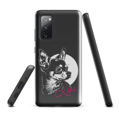 Chihuahuadog Love [00323] Handyhülle Samsung® Hardcase