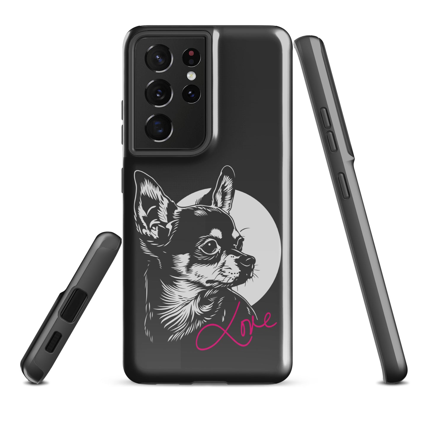 Chihuahuadog Love [00323] Handyhülle Samsung® Hardcase