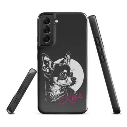 Chihuahuadog Love [00323] Handyhülle Samsung® Hardcase