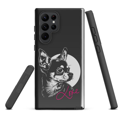 Chihuahuadog Love [00323] Handyhülle Samsung® Hardcase