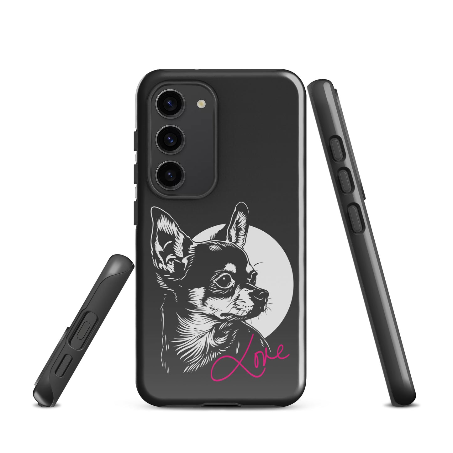 Chihuahuadog Love [00323] Handyhülle Samsung® Hardcase