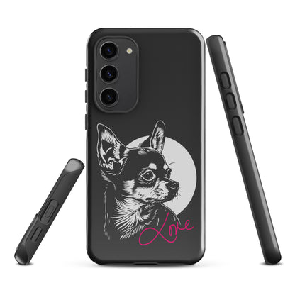 Chihuahuadog Love [00323] Handyhülle Samsung® Hardcase