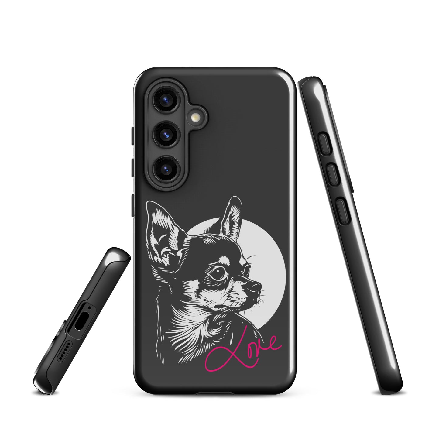 Chihuahuadog Love [00323] Handyhülle Samsung® Hardcase