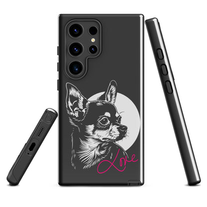 Chihuahuadog Love [00323] Handyhülle Samsung® Hardcase