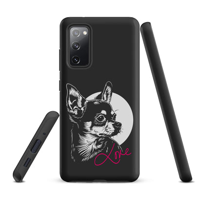 Chihuahuadog Love [00323] Handyhülle Samsung® Hardcase