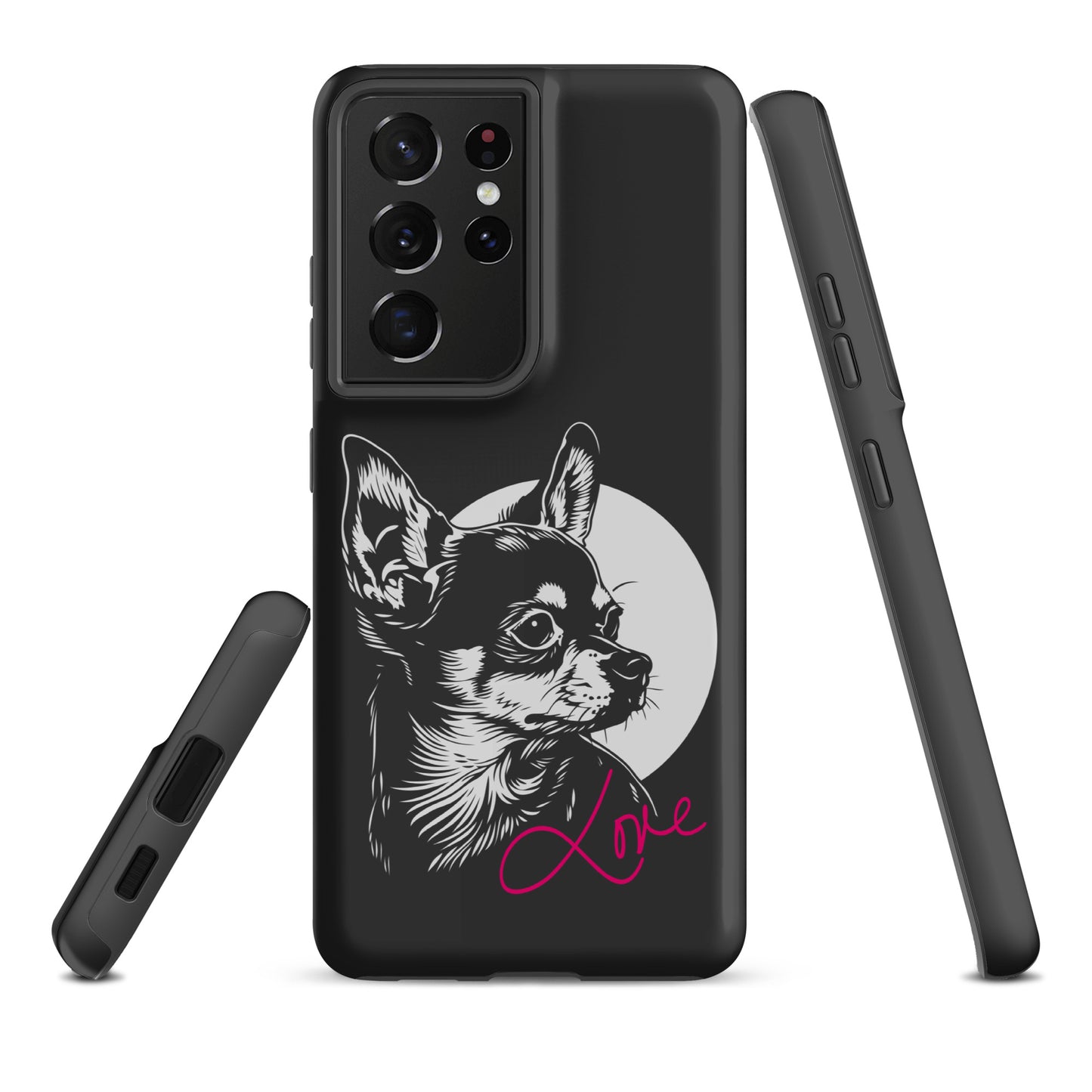 Chihuahuadog Love [00323] Handyhülle Samsung® Hardcase