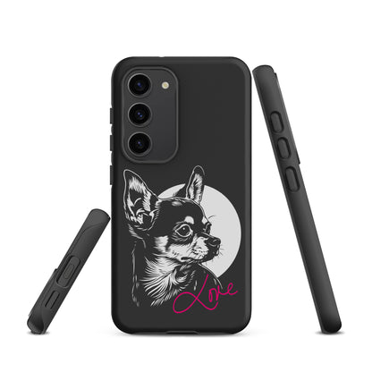 Chihuahuadog Love [00323] Handyhülle Samsung® Hardcase