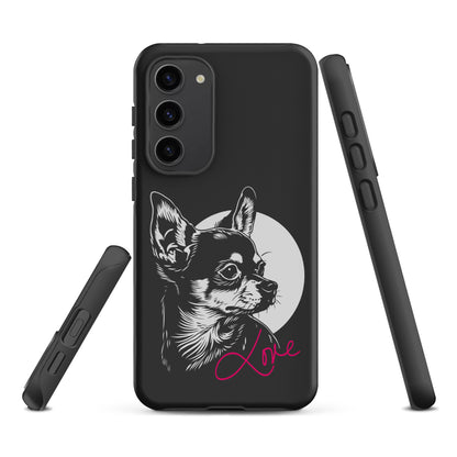 Chihuahuadog Love [00323] Handyhülle Samsung® Hardcase