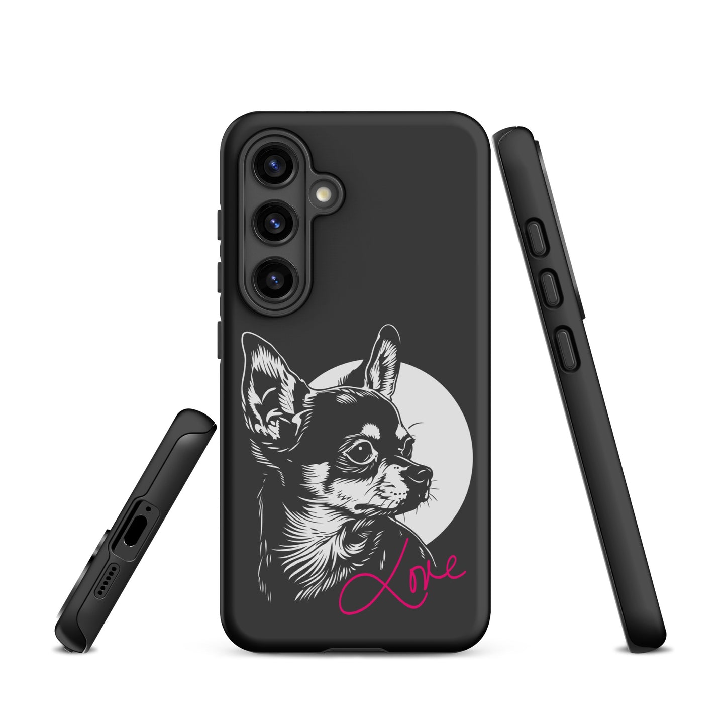 Chihuahuadog Love [00323] Handyhülle Samsung® Hardcase