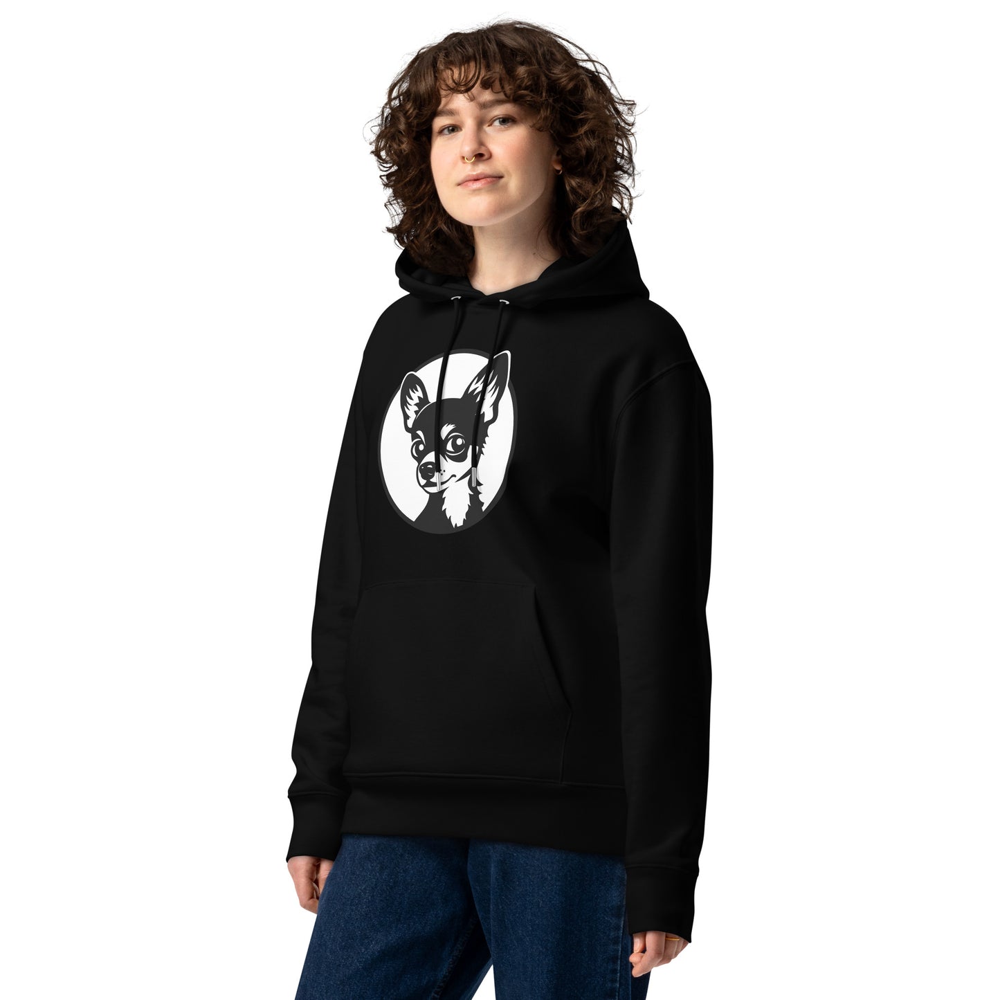 Chihuahuadog [00328] Hoodie Unisex Bio