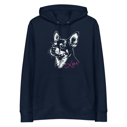 Chihuahuadog [00327] Hoodie Unisex Bio