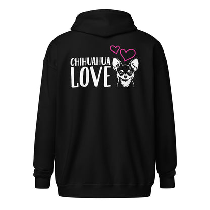 Chihuahuadog [00319] Zip-Hoodie Unisex