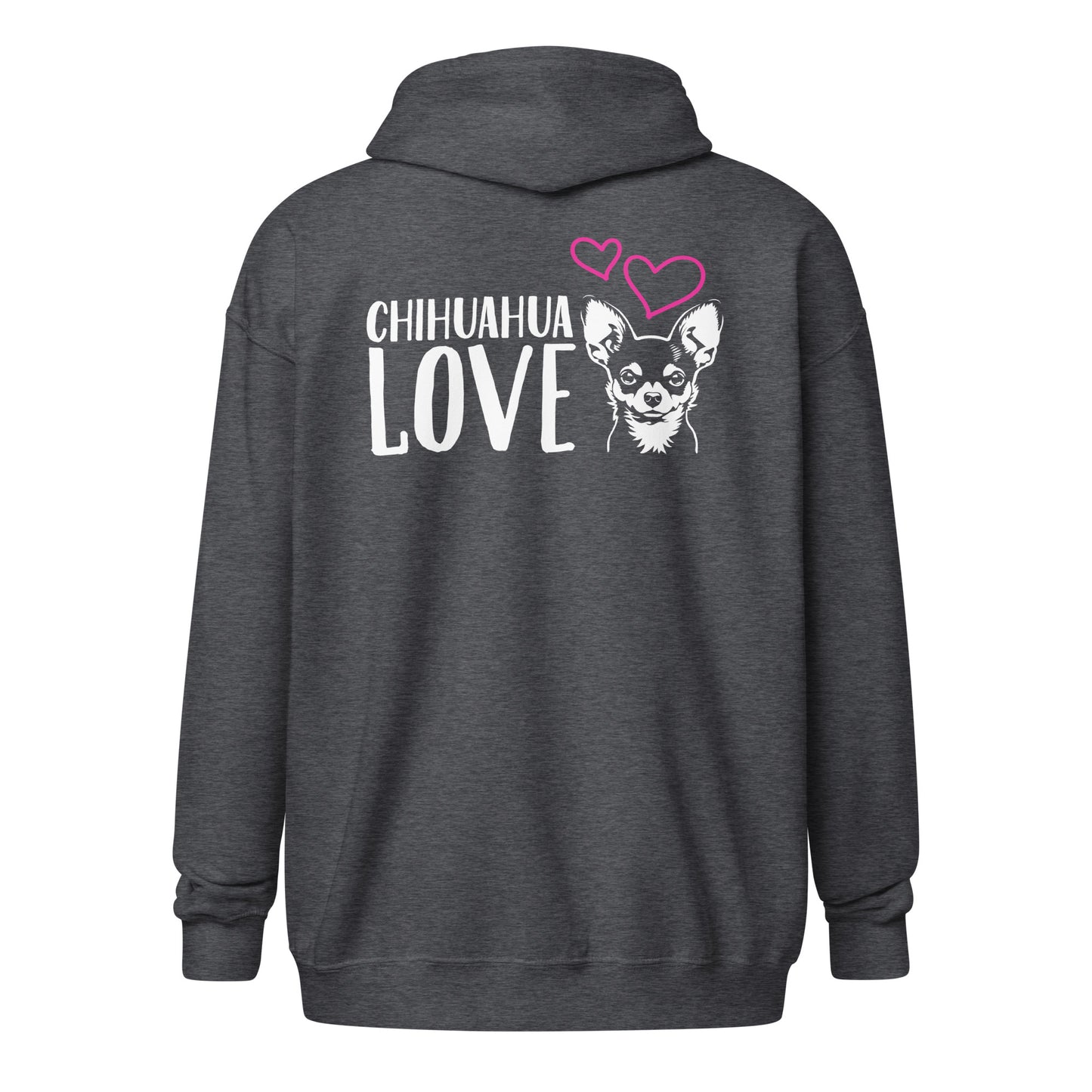 Chihuahuadog [00319] Zip-Hoodie Unisex