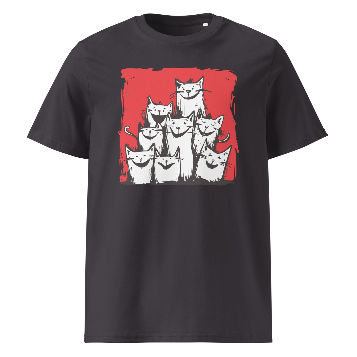 00330 Katzenliebe mRs T-Shirt Unisex Bio