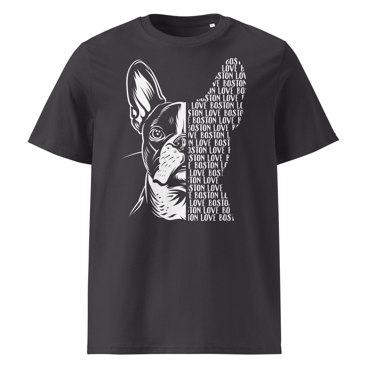 Boston Terrier Dog [00318] T-Shirt Unisex Bio