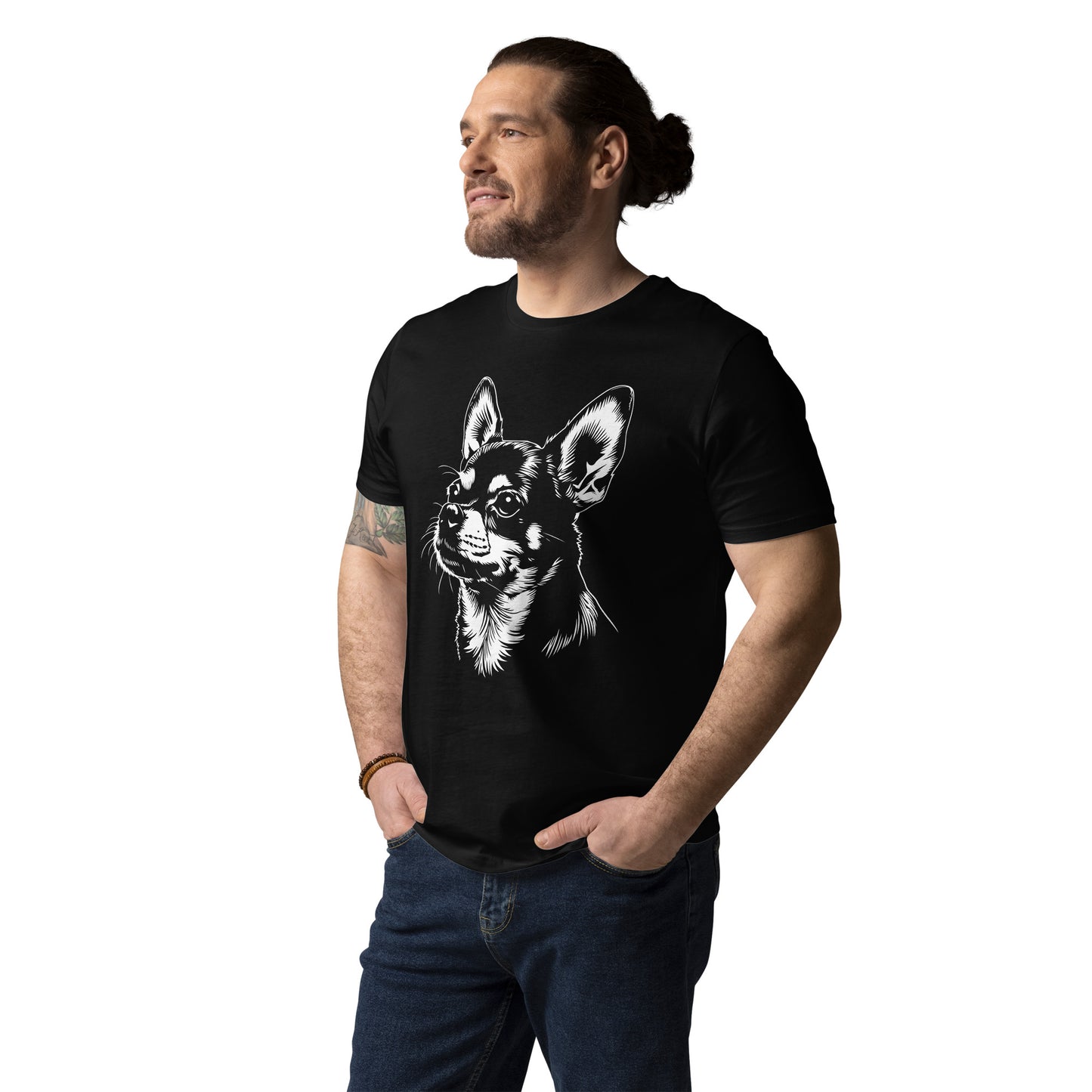 Chihuahuadog [00327] T-Shirt Unisex Bio