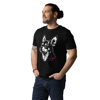 Chihuahuadog [00327] T-Shirt Unisex Bio