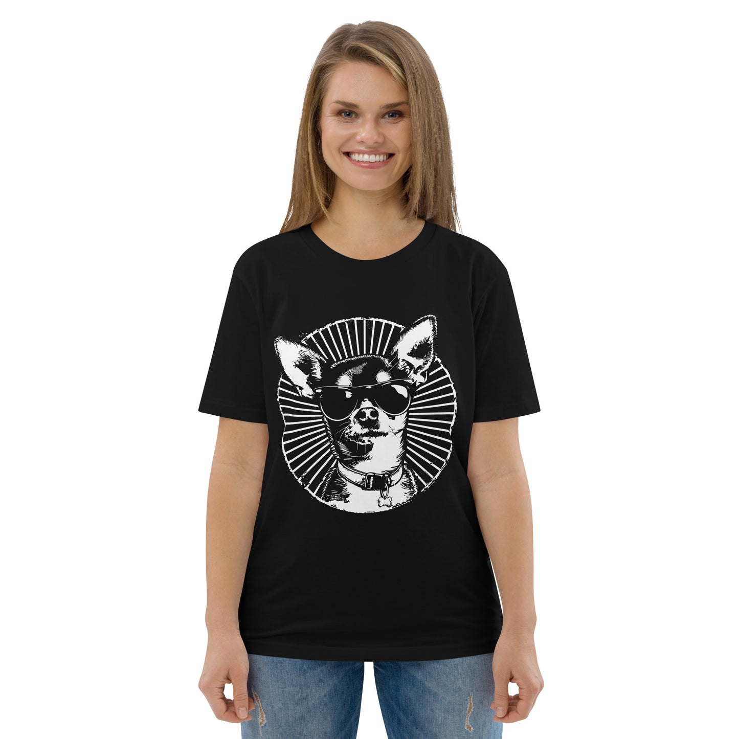 Chihuahuadog [00320] T-Shirt Unisex Bio