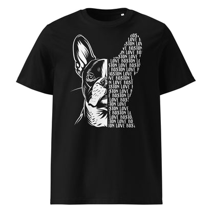 Boston Terrier Dog [00318] T-Shirt Unisex Bio