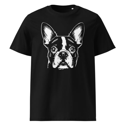 Boston Terrier Dog [00316] T-Shirt Unisex Bio