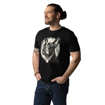 Boston Terrier Dog [00310] T-Shirt Unisex Bio