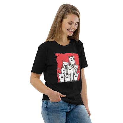 00330 Katzenliebe mRs T-Shirt Unisex Bio