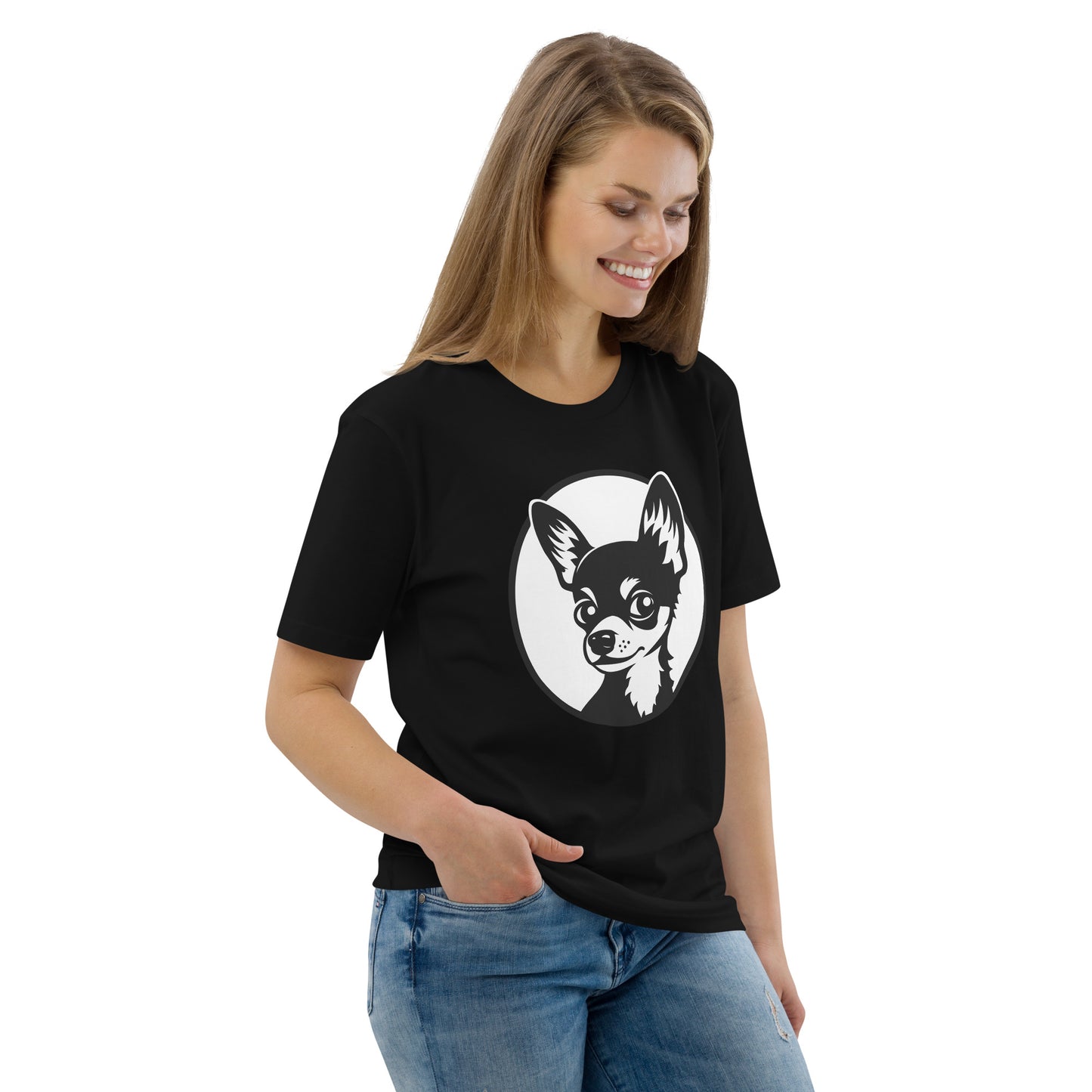 Chihuahuadog [00328] T-Shirt Unisex Bio