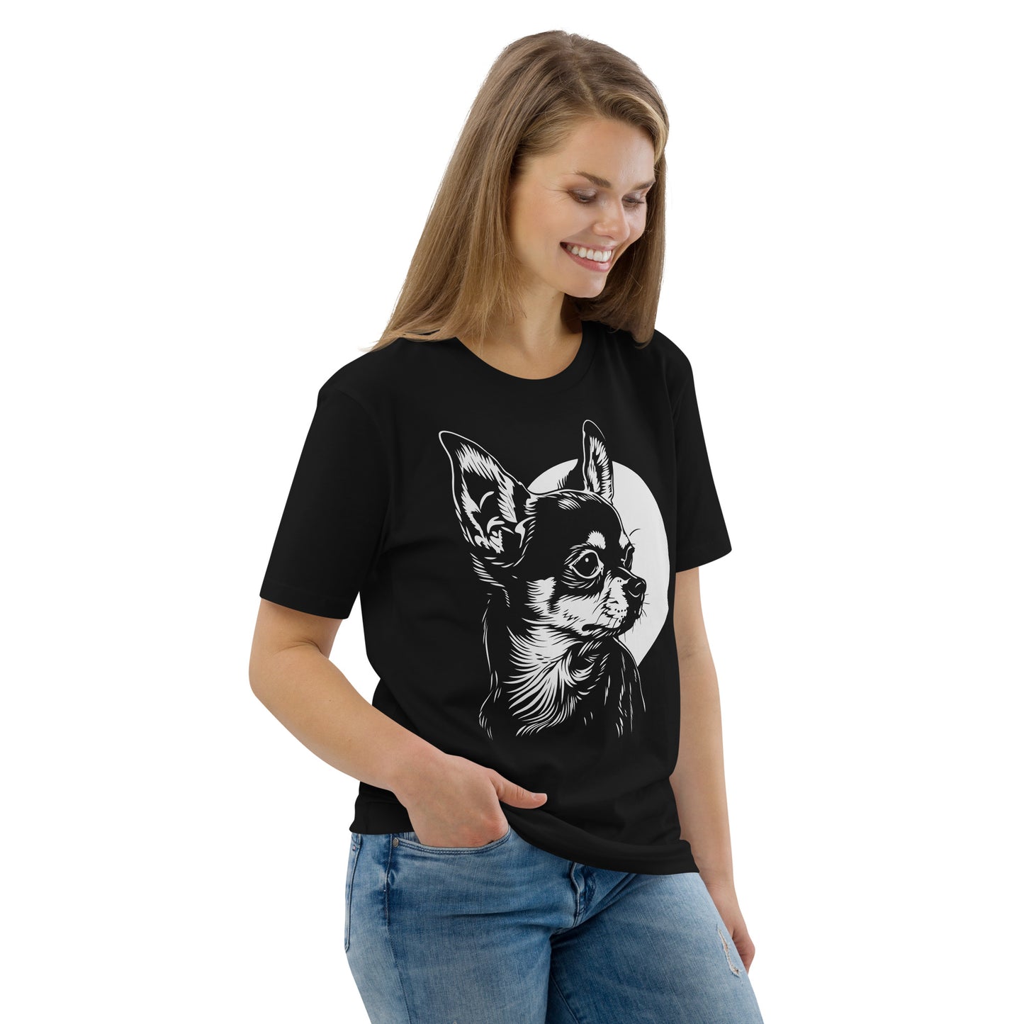 Chihuahuadog [00323] T-Shirt Unisex Bio