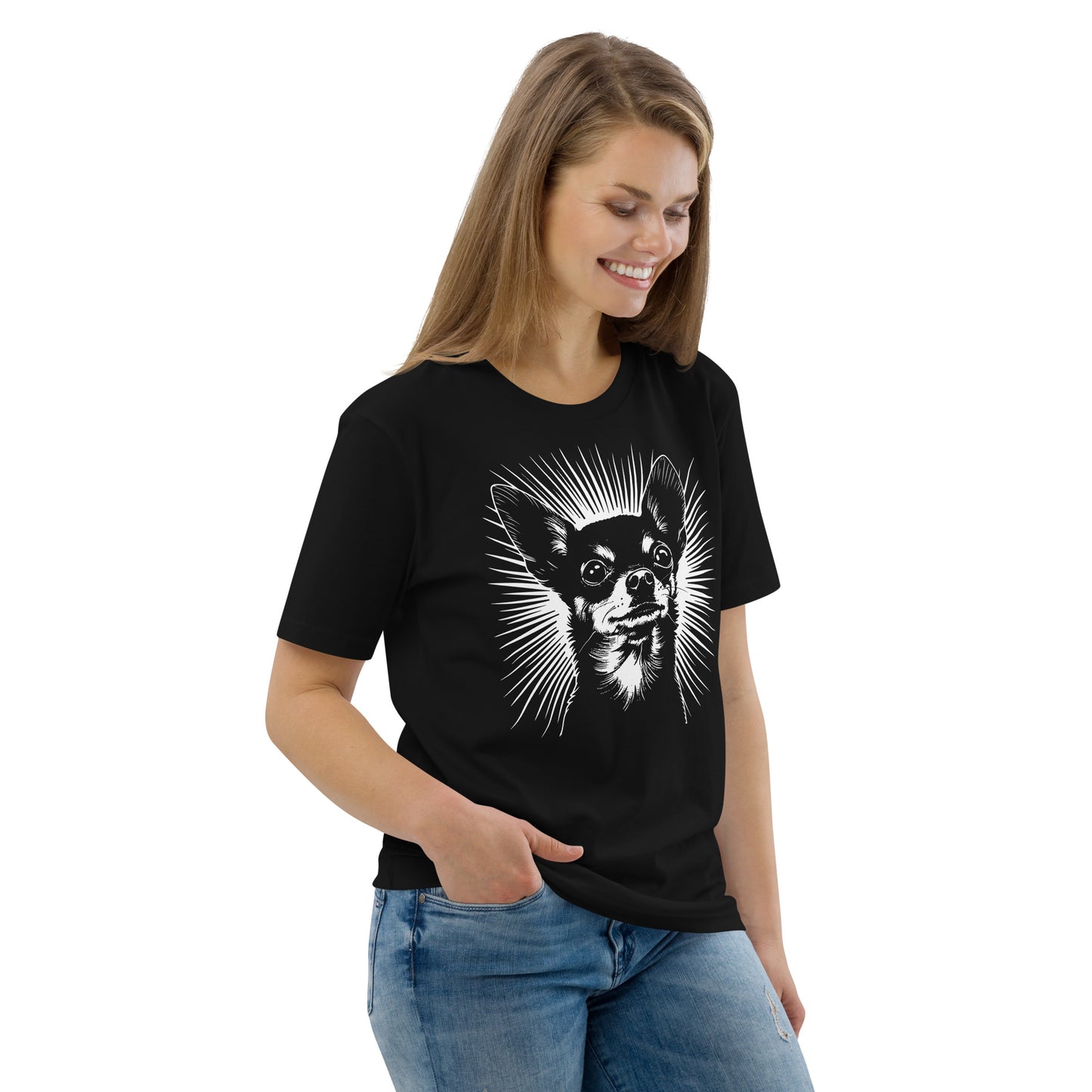 Chihuahuadog [00321] T-Shirt Unisex Bio